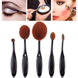 Local Stock 5pcs Professional Oval Makeup Brushes