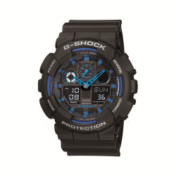 Casio G-shock Black Anadigi Watch