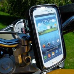 Easy Fit Waterproof Galaxy S3 GT-I9300 Motorcycle Mount Sku 14659
