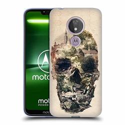 Official Ali Gulec Skull Town The Message 2 Soft Gel Case Compatible For Motorola Moto G7 Power