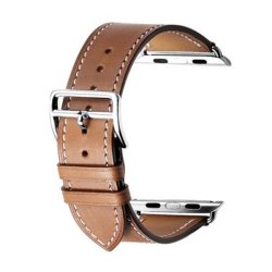 Zonabel 40MM Strap For Apple Watch - Brown Leather