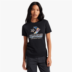 Converse Women&apos S Black T-Shirt