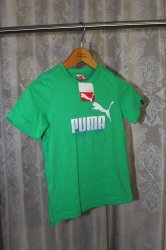 Puma Boys Graphic Crew T-shirt Door To Door In Rsa