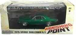 Greenlight Rare Chase Green Machine Hollywood Series 86545 Vanishing Point 1970 Dodge Challenger R t 1:43 Scale