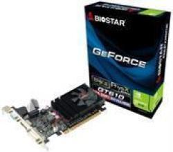 Biostar Nvidia Geforce GT610 VN6103THG6 1024MB DDR3 64-BIT PCI Express 2.0 X16 Memory Clock 1000MHZ Engine Clock 810 600MHZ Dvi D-sub Hdmi-video Card Retail Box