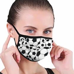 Soccer Ball Flu Dust Masks Reusable For Outdoor Cycling
