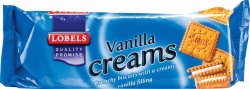 Lobels Biscuits 150G Vanilla Cream
