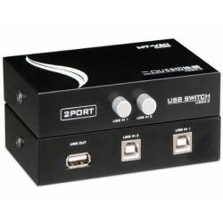 2 Port Usb 2.0 Switch Share 2 Computers With 1 Printer