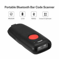 Bar Code Scanners Ashata Barcode Reader Portable Wireless Bluetooth Barcode Scanner Bar Code Scanners For Ios Android Windows Suitable For Iphone Ipad