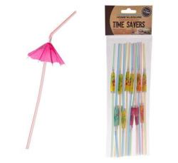 Straws With Umbrellas 12 Pack