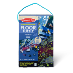 Melissa Outer Space Glow In The Dark Floor Puzzle