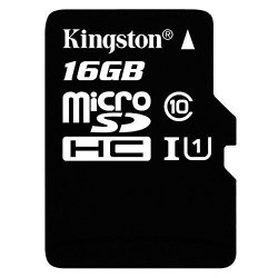 Professional Kingston 16GB Huawei Microsdhc Card With Custom Formatting And Standard Sd Adapter Class 10 Uhs-i