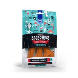 Bags O' Wags Denties - Barktastic Bones - Medium 3 Pack 105G