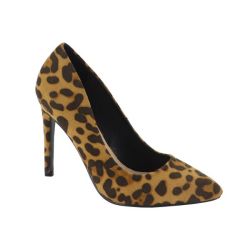 Ladies Fashion Heel Leopard Print