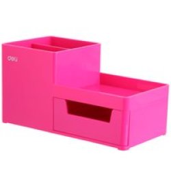 Desk Organiser Pink