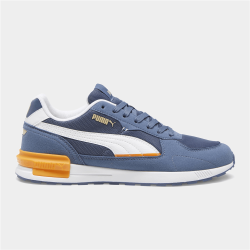 Puma Mens Graviton Blue orange Sneakers
