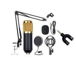 M800 Professional Condenser Microphone Kit With Sound Card