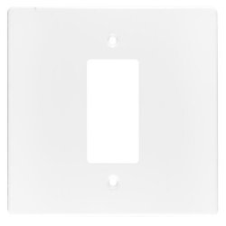 Eurolux Cover Plate Crabtree White 4 Lever Switch 2X4