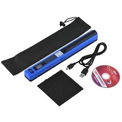 Btihceuot Pen Scanners USB Scanners Air Pen Scanner Handheld Scanner Portable Scanner USB Pen Scanner A4 Scan Jpg pdf USB 2.0 Blue