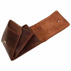 Hide & Drink Leather Multiple Layer Card Holder Bag Pouch Wallet Change Holder Card Organizer Accessories Handmade Includes 101 Year Warranty :: Bourbon Brown