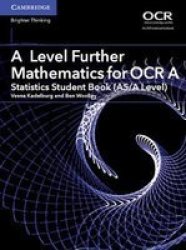 As a Level Further Mathematics Ocr - Vesna Kadelburg Paperback