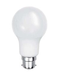 Switched 5W A60 Light Bulb B22- Cool White