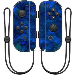 Mightyskins Skin Compatible With Nintendo Joy-con Controller Wrap Cover Sticker Skins Blue Ice