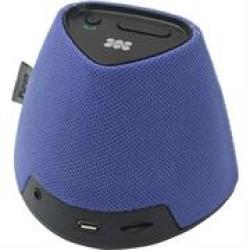 Promate Pyram Universal Mini Bluetooth Speakers with MP3 Micro-SD Card Slot in Blue