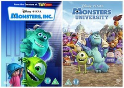 Monsters Inc Monsters University DVD