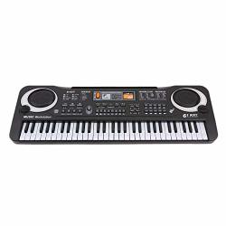 Electronic Piano Multi-function 61 Keys Children's Better Learning Puzzle Electronic Piano Keyboard With Microphone Educational Toy Kids Surprise Gift Boens