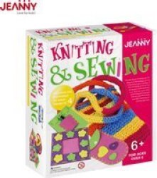 Kids Creative Knitting & Sewing Educational Diy Craft Kit