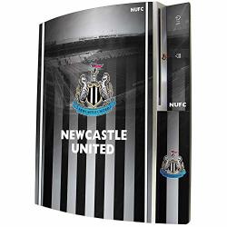 Newcastle United Fc Official PS3 Console Skin One Size Black white