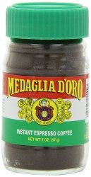Medaglia D'oro Instant Espresso Coffee 2 Oz