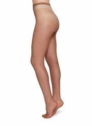 Swedish Stockings Liv Net Tights Luxurious Sustainable Micro-net Tights For Women Medium Nude