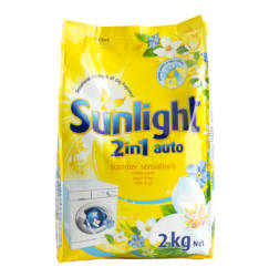 Sunlight 1 X 2KG Auto Washing Powder