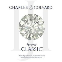 Charles & Colvard 2.50 Carat Round Excellent Cut Classic Moissanite