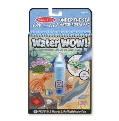 Water Wow Under The Sea Water Reveal Pad - On The Go Travel Activity