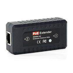 Poe Extender Ethernet Repeater 1 Port 10 100 IEEE802.3AF For Security Systems Ip Camera Poe Splitter Ip Phone Network Poe Signal Extender