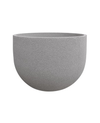 Rustic Round Japi Planter Click For Details - Medium JVRR45 450MM Width X 350MM Height Stone