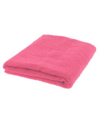 Colibri Towelling Galleon Pure Cotton Bath Sheet 450gsm Pink