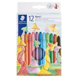 Staedtler Wax Twist Crayons 12 Pack