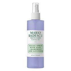 Mario Badescu Facial Spray With Aloe Chamomile And Lavender For All Skin Types Face Mist That Hydrates And Restores Balance & Brightness 8 Fl Oz