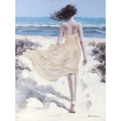 Beach Woman Painting