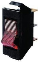 Eaton 1602-11E Switch Rocker Spdt 16A 250V Black 1 Piece