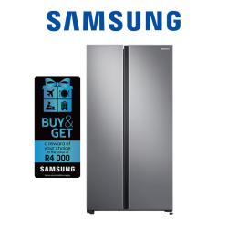 Samsung 647L Fridge Freezer Side By Side Stainless Steel - RS62R5011M9