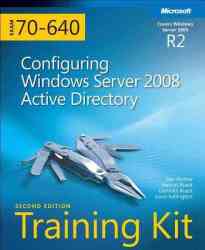 MCTS Self-paced Training Kit Exam 70-640 : Configuring Windows Server 2008 Active Directory Paperback, 2nd Revised edition