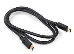 Gold Plated Usb-c To Usb-c Data Transferring Syncing Charging Adapter Cable For The Dell Latitude 7280 - By Duragadget