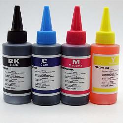 4 X 100ML Refill Ink Kit For Hp For Canon For Samsung For Epson For Brother For Lexmark Inkjet Printer 1SET