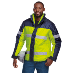 Contractor 3-IN-1 Jacket - Safety Yellow Or Orange - New - Barron - 3XL 4XL 5XL
