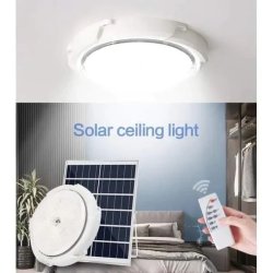 Solar Lights Indoor Home Intelligent Solar LED Ceiling pendant Light With Remote Control Integrated Cool 180WATT